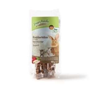 Happy Rancho Nagersnack Knabberhölzer mit Apfel 50g CHF 4.40