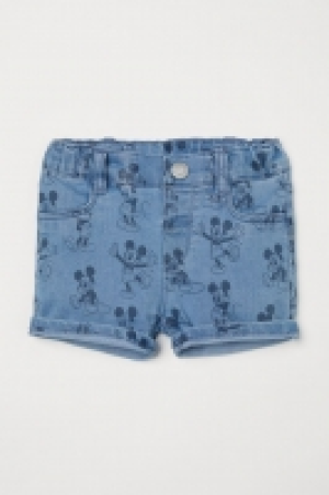 HM  Bedruckte Jeansshorts