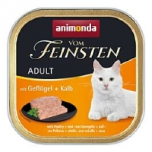 animonda Katzenfutter Vom Feinsten Adult mit Geflügel & Kalb CHF 1.45