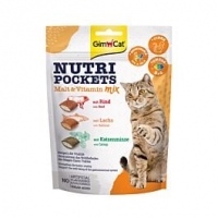 Qualipet  GimCat Katzensnack Nutri Pockets Malt-Vitamin Mix 150g