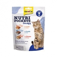 Qualipet  GimCat Katzensnack Nutri Pockets Sea Mix 150g