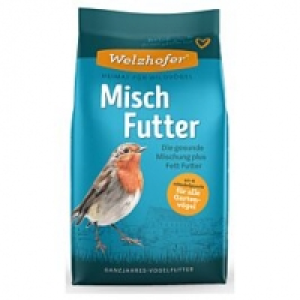 Qualipet  Welzhofer Mischfutter Ganzjahres-Vogelfutter 1kg