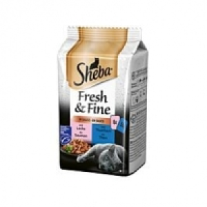 Qualipet  Sheba Fresh Fine Fisch Variationen 12x6x50g