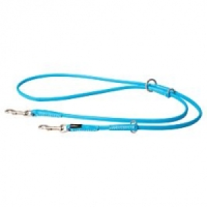 Rogz Hundeleine Rundleine Leder türkis 2m CHF 64.90