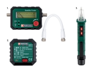 Satellitenfinder/ Steckdosentester/ Spannungsprüfer