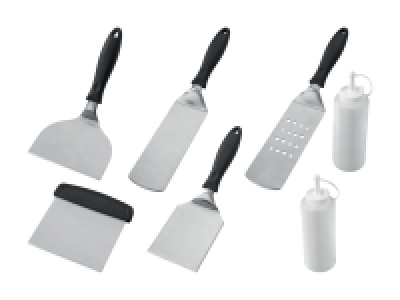 Grillmeister Grillspachtel-Set, 7-teilig