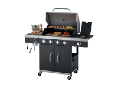 Grillmeister Gas-Grillwagen 5-flammig