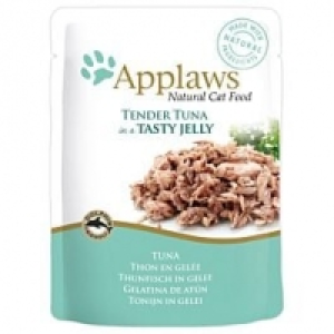 Qualipet  Applaws Katzenfutter mit Thunfisch in Gelee 70g Beutel