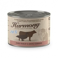 Qualipet  Harmony Cat Natural Nassfutter Rind & Ente