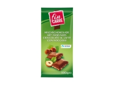 Lidl  Milchschokolade mit gehackten Haselnüssen