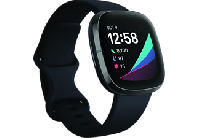 MediaMarkt Fitbit FITBIT Sense - Health-Smartwatch (Carbon/Graphite)