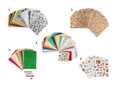 Scrapbook Papier/Kreativ Mix