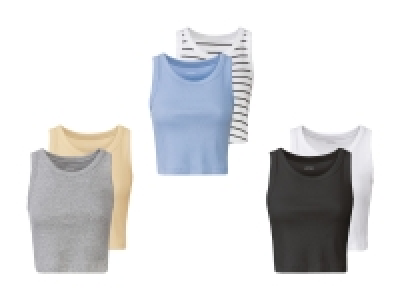 Lidl  Crop-Tops, 2er (nur in der Westschweiz)