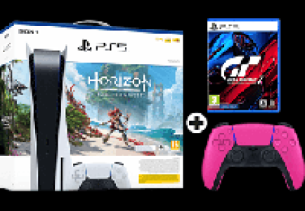 MediaMarkt Sony Ps PlayStation 5 + Horizon Forbidden West + Gran Turismo 7 + PS5 DualSens