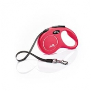 Qualipet  Flexi Hundeleine New Classic Gurt Rot