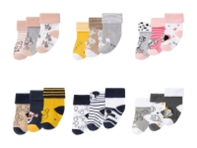 Baby-Söckchen, 3er CHF 2.99