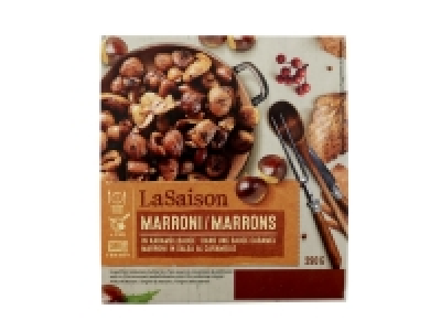 Kastanien in Caramelsauce
