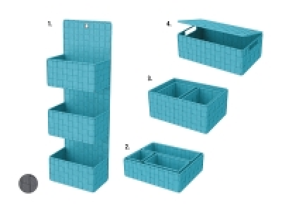 Hängeregal/ Aufbewahrungsboxen