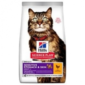 Qualipet  Hills Katze Science Plan Adult Sensitive Stomach & Skin Trockenfutter