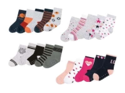Lidl  Socken mit ABS, 5er