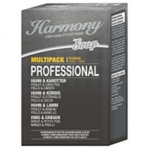 Qualipet  Harmony Cat Professional Katzensuppe Multipack Fleisch