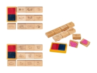 Kinderstempel-Set, 11-teilig