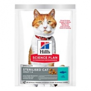 Hills Katze Science Plan Adult Sterilised Cat Trockenfutter Thunfisch CHF 29.30
