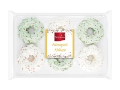 Meringue Weihnachtskränze