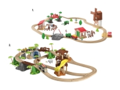 Eisenbahn-Set