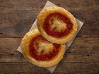 Lidl  Pizzetten mit Tomaten < Mozzarella
