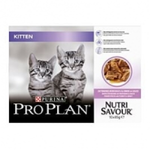 Pro Plan Cat Katzenfutter Nutrisavour Junior Truthahn in Sauce CHF 11.15