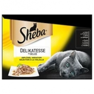 Qualipet  Sheba Delikatesse in Gelée Geflügel Variation 12x85g