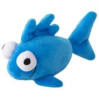 Qualipet  Rogz Katzenspielzeug Catnip Plush Fish blau