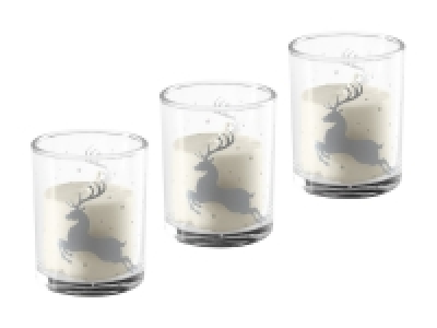 Mini-Stumpenkerzen-Set, 3er