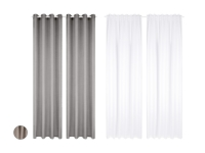 Vorhangschal-Set, 2-teilig