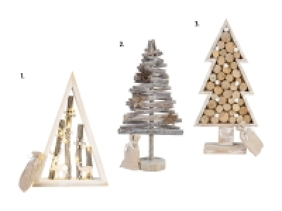 LED-Holzdekoration