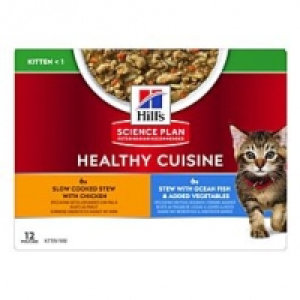 Qualipet  Hills Science Plan Kittenfutter Healthy Cuisine Ragout