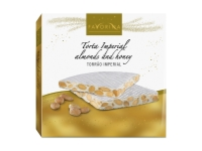 Runder harter Turrón