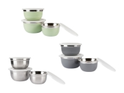 Edelstahl-Schüsselset, 3er CHF 6.99