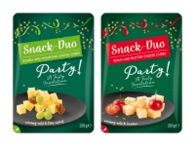 Käsesnack in Würfeln