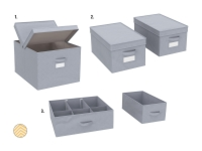 Aufbewahrungsboxen/Organizer (nur in der Westschweiz)