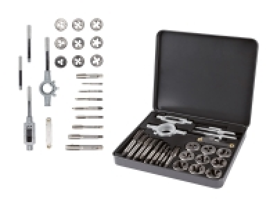 Gewindebohrer-/Schneideisen-Set, 21-teilig