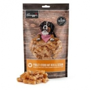 Qualipet  Snuggis Hundeleckerli Poulet Stick Reis & Sesam 600g