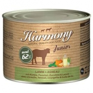 Harmony Dog Natural Nassfutter Junior Lamm mit Kürbis