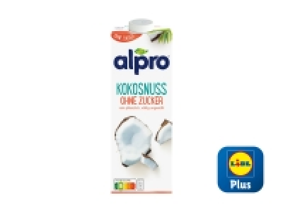 Lidl  Alpro Kokosnussdrink ohne Zucker