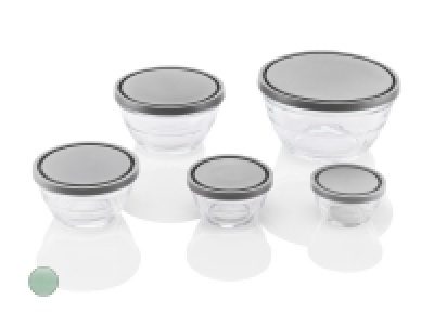 Lidl  Glasschüssel-Set, 5-teilig