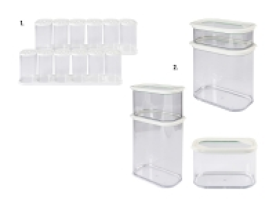 Vorratsdosen-/Gewürzdosen-Set