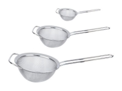 Edelstahl-Küchensieb-Set, 3er
