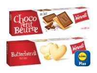 Lidl  Wernli Butterherzli/Choco Petit Beurre