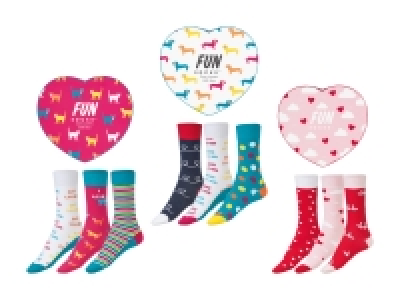 Fun Socks, 3er-Geschenkbox